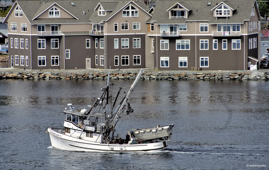 FISCHERBOOT KETCHIKAN ALASKA USA 